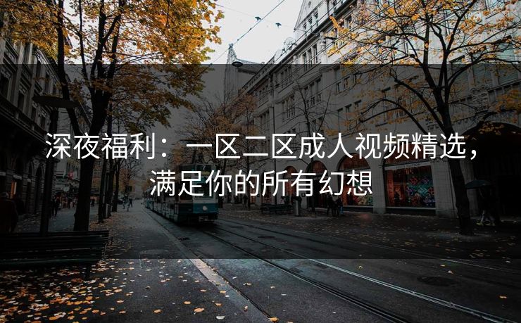 深夜福利：一区二区成人视频精选，满足你的所有幻想